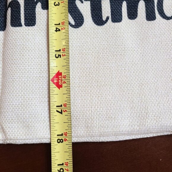 Cat Christmas Pillow Cover Decorative Throw Case Sofa Couch Holiday Accent Decor - Picture 9 of 9